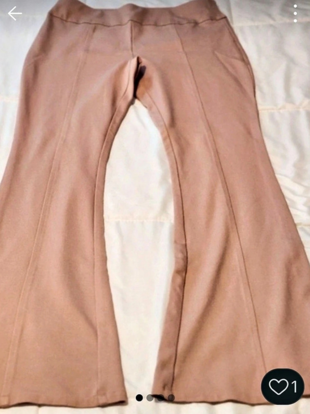 Dear Scarlett Magic Flare Pants Brown